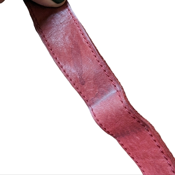 😃Harbour 2nd red leather crossbody bag - Picture 4 of 9